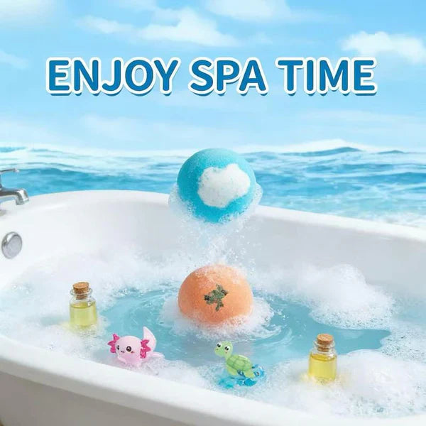 Natural Bath Bombs for Kids