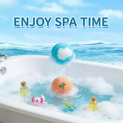 Natural Bath Bombs for Kids