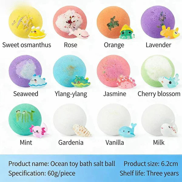 Natural Bath Bombs for Kids
