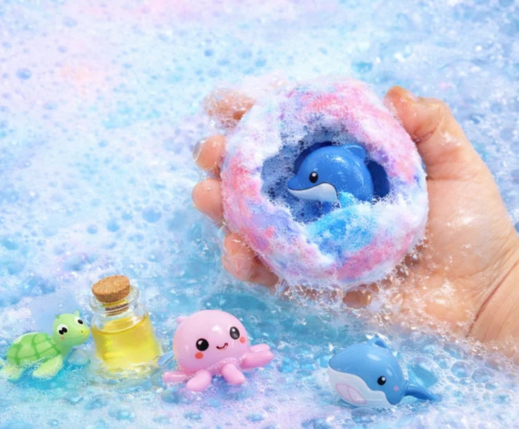 Natural Bath Bombs for Kids